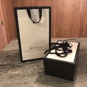Gucci Shoe Bag and Box